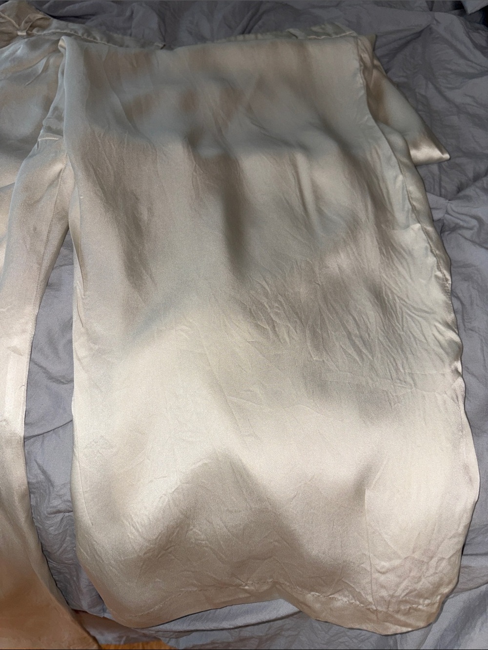 Rachel Zoe Silk Trousers Wide-Leg Size 8 EUC - Picture 11 of 13